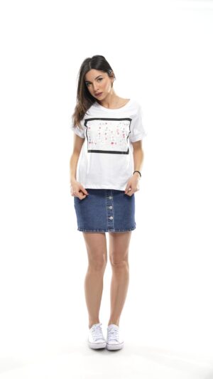 YOU FALL APART T-SHIRT white
