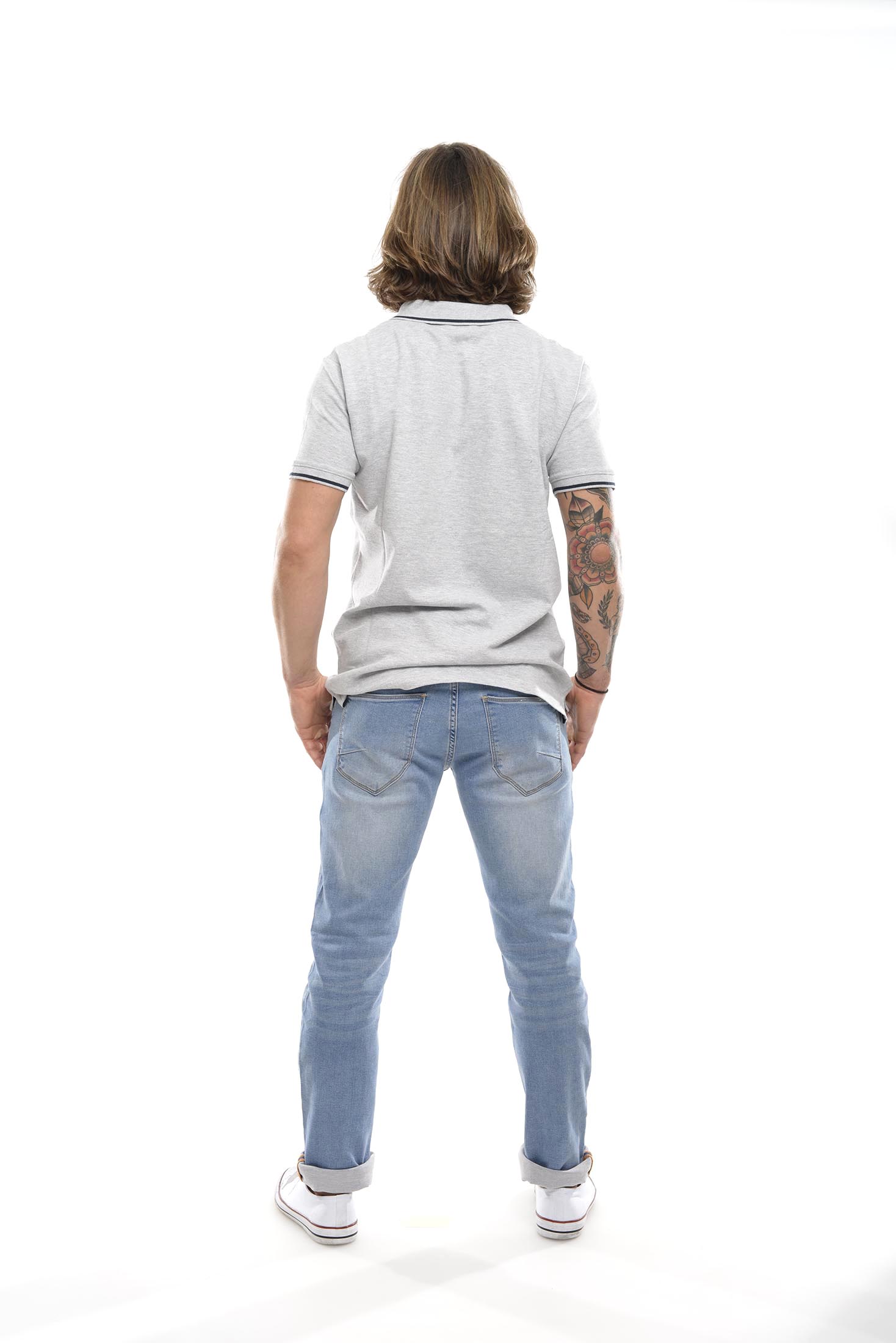 AXTON POLO GRIGIO - immagine 2