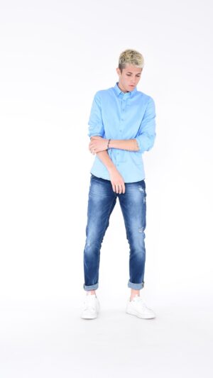 TYLER CAMICIA - LIGHT BLUE