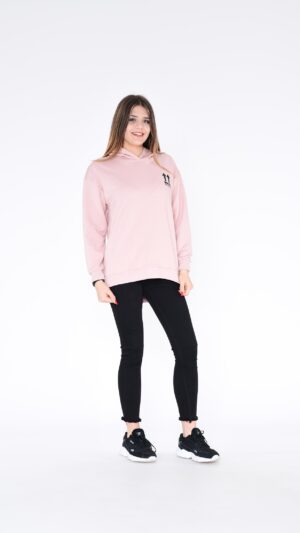 ABBA FELPA ROSA